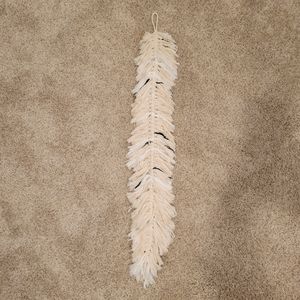 Macrame feather 40" long - Beautiful!!